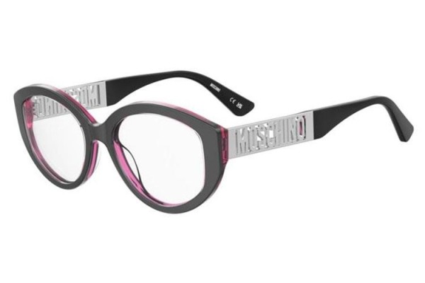 Okulary korekcyjne Moschino MOS640 4WC Owalne Szare