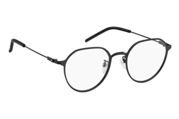 Okulary korekcyjne Tommy Hilfiger TH2165/F 807 Okrągłe Czarne