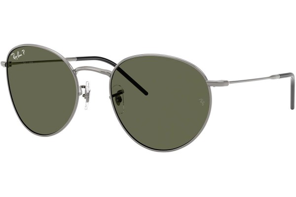 Okulary przeciwsłoneczne Ray-Ban RBR0103S 004/9A Polarized Okrągłe Szare