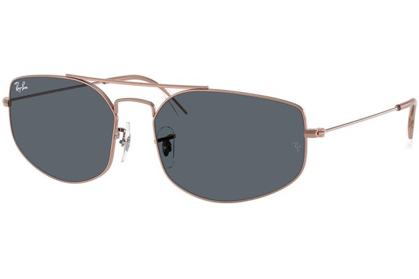 Okulary przeciwsłoneczne Ray-Ban RB3845 9035R5 Prostokątne Brązowe