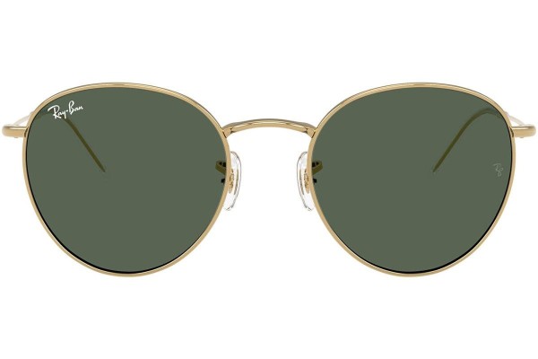 Okulary przeciwsłoneczne Ray-Ban RBR0103S 001/VR Okrągłe Złote