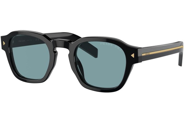 Okulary przeciwsłoneczne Prada PRA16SF 16K04D Polarized Okrągłe Czarne