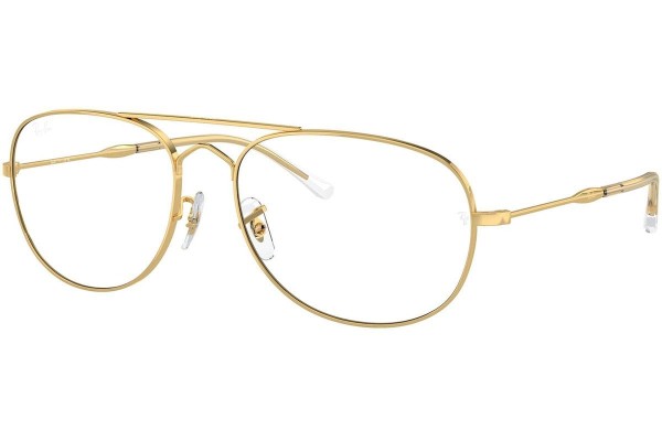 Okulary przeciwsłoneczne Ray-Ban RB3735 001/GH Pilotki (Aviator) Złote