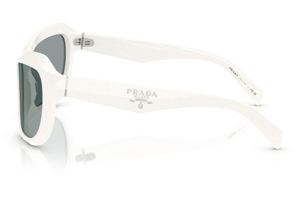 Okulary przeciwsłoneczne Prada PRA27SF 17K3C2 Kocie oczy Białe