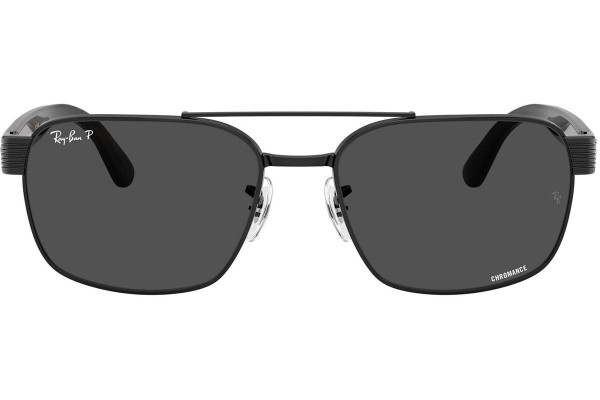 Okulary przeciwsłoneczne Ray-Ban RB3751CH 002/K8 Polarized Kwadratowe Czarne