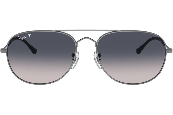 Okulary przeciwsłoneczne Ray-Ban RB3735 004/78 Polarized Pilotki (Aviator) Szare