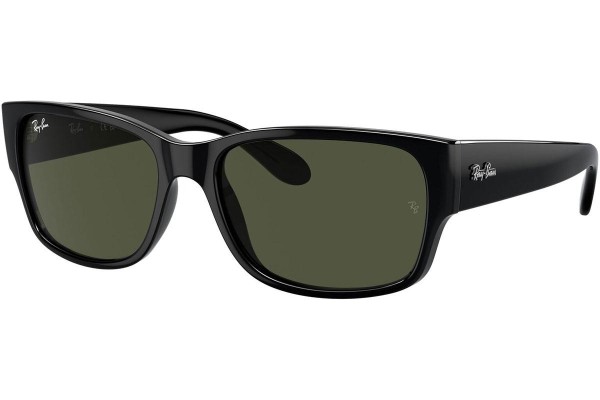 Okulary przeciwsłoneczne Ray-Ban RB4388 601/31 Prostokątne Czarne