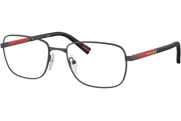 Okulary korekcyjne Prada Linea Rossa PS52QV 06P1O1 Kwadratowe Szare