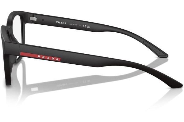 Okulary korekcyjne Prada Linea Rossa PS05QV DG01O1 Kwadratowe Czarne