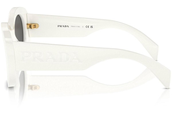 Okulary przeciwsłoneczne Prada PRA13S 1425S0 Owalne Białe