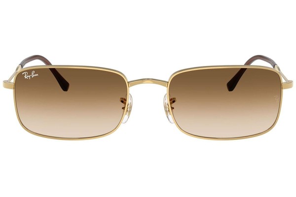 Okulary przeciwsłoneczne Ray-Ban RB3746 001/51 Prostokątne Złote