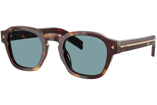 Okulary przeciwsłoneczne Prada PRA16S 15W04D Polarized Owalne Havana