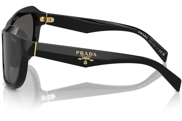 Okulary przeciwsłoneczne Prada PRA27SF 16K5S0 Kocie oczy Czarne