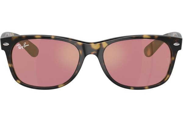 Okulary przeciwsłoneczne Ray-Ban New Wayfarer RB2132 902/U0 Kwadratowe Havana