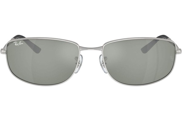 Okulary przeciwsłoneczne Ray-Ban RB3732 003/40 Nieregularny Srebrne