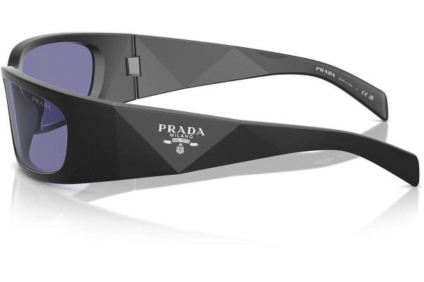 Okulary przeciwsłoneczne Prada PRA19S 1BO40G Owalne Czarne