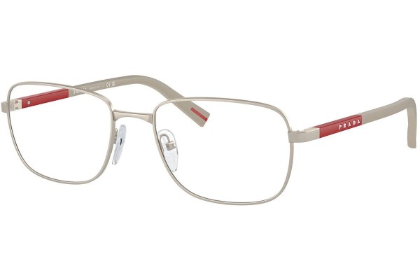 Okulary korekcyjne Prada Linea Rossa PS52QV 18X1O1 Kwadratowe Szare