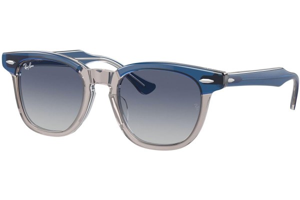 Okulary przeciwsłoneczne Ray-Ban Junior RJ9098S 71554L Kwadratowe Szare