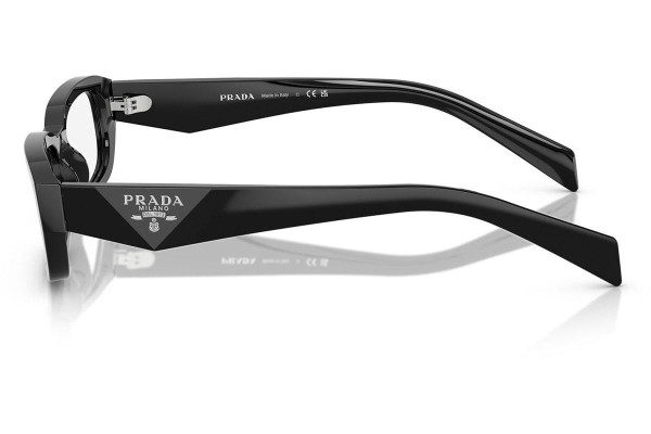 Okulary przeciwsłoneczne Prada PRB06S 16K08N Kwadratowe Czarne