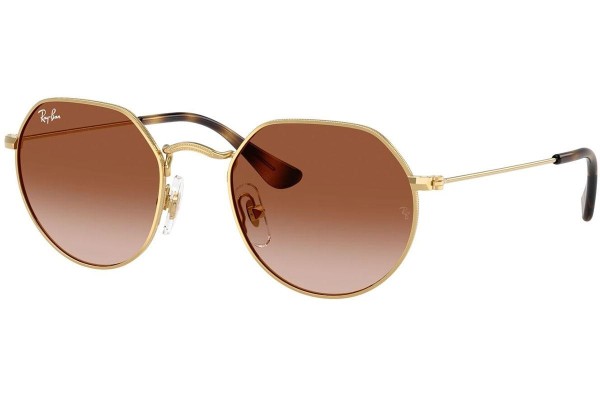 Okulary przeciwsłoneczne Ray-Ban Junior Junior Jack RJ9565S 223/13 Okrągłe Złote