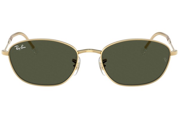 Okulary przeciwsłoneczne Ray-Ban RB3749 001/31 Prostokątne Złote