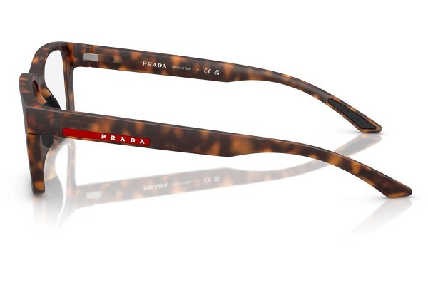 Okulary korekcyjne Prada Linea Rossa PS01RV 17X1O1 Kwadratowe Havana