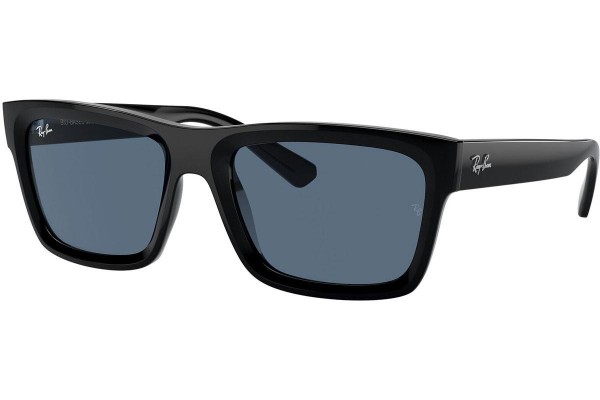 Okulary przeciwsłoneczne Ray-Ban Warren RB4396 667780 Prostokątne Czarne