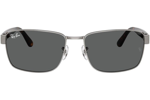 Okulary przeciwsłoneczne Ray-Ban RB3750 004/B1 Kwadratowe Szare