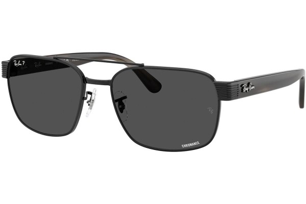 Okulary przeciwsłoneczne Ray-Ban RB3751CH 002/K8 Polarized Kwadratowe Czarne