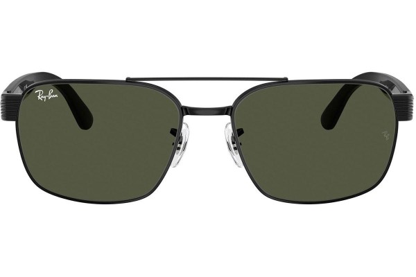 Okulary przeciwsłoneczne Ray-Ban RB3751 002/31 Kwadratowe Czarne