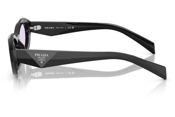 Okulary przeciwsłoneczne Prada PR26ZS 16K40J Owalne Czarne