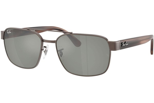 Okulary przeciwsłoneczne Ray-Ban RB3751 925940 Kwadratowe Brązowe