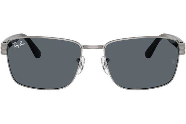 Okulary przeciwsłoneczne Ray-Ban RB3750 004/R5 Kwadratowe Szare