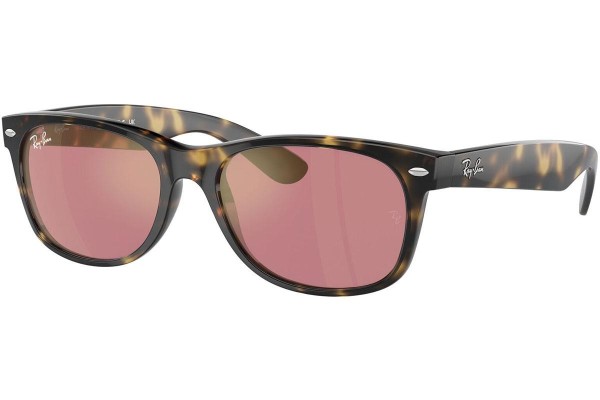 Okulary przeciwsłoneczne Ray-Ban New Wayfarer RB2132 902/U0 Kwadratowe Havana