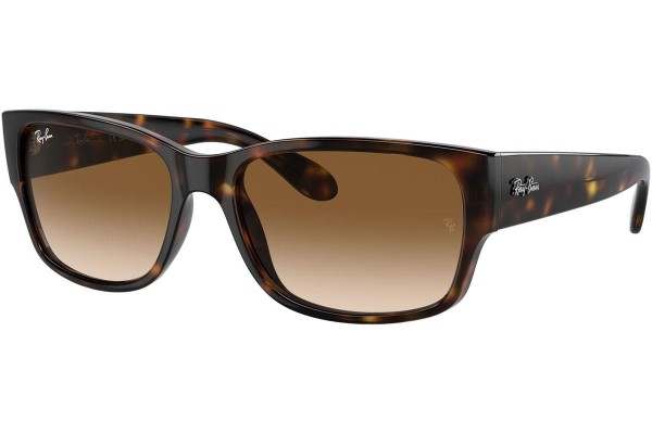 Okulary przeciwsłoneczne Ray-Ban RB4388 710/51 Prostokątne Havana