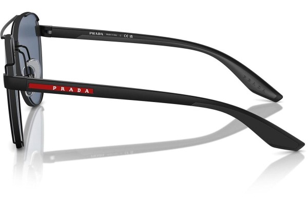 Okulary przeciwsłoneczne Prada Linea Rossa PS51YS 1BO06A Pilotki (Aviator) Czarne