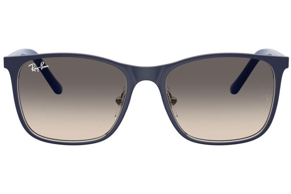 Okulary przeciwsłoneczne Ray-Ban Junior RJ9551S 298/11 Kwadratowe Niebieskie