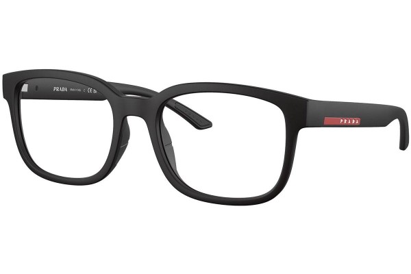 Okulary korekcyjne Prada Linea Rossa PS05QV DG01O1 Kwadratowe Czarne