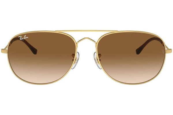 Okulary przeciwsłoneczne Ray-Ban RB3735 001/51 Pilotki (Aviator) Złote