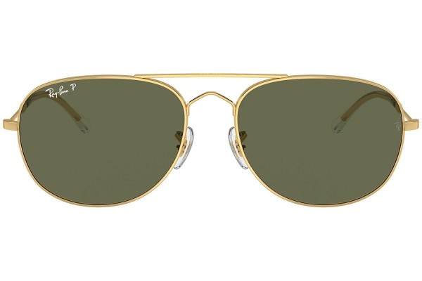 Okulary przeciwsłoneczne Ray-Ban RB3735 001/58 Polarized Pilotki (Aviator) Złote