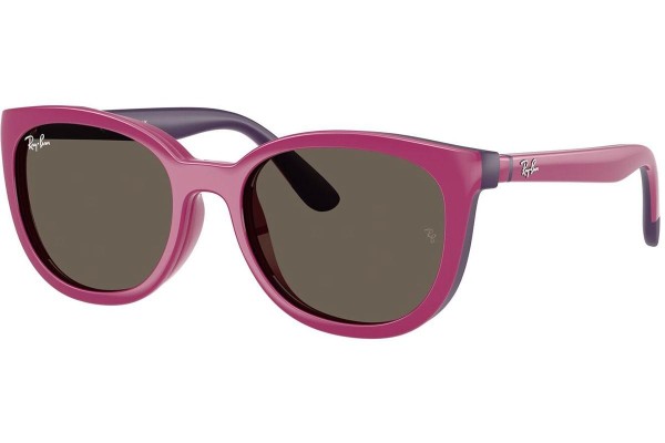 Okulary korekcyjne Ray-Ban Junior RY1631C 3933/3 Okrągłe Fioletowe