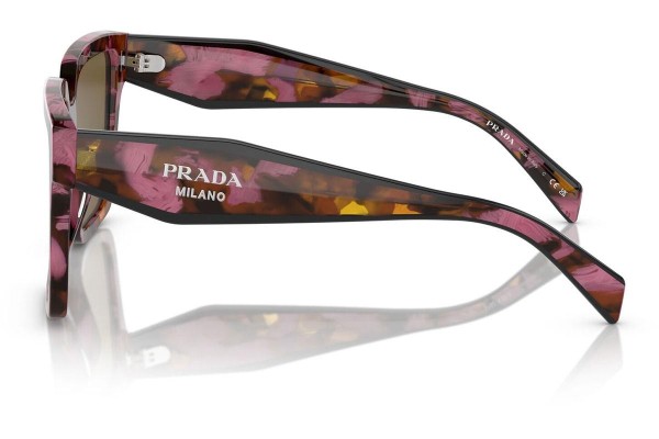 Okulary przeciwsłoneczne Prada PR24ZSF 18N01T Kwadratowe Wielokolorowe