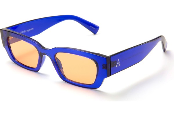 Okulary przeciwsłoneczne OiO by eyerim Vega Electric Blue Orange Tiny Niebieskie