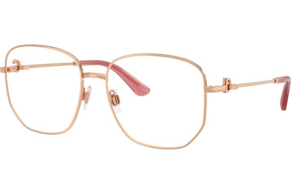 Okulary korekcyjne Dolce & Gabbana DG1356 1298 Kwadratowe Złote