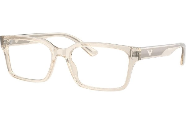 Okulary korekcyjne Emporio Armani EA3244 6179 Kwadratowe Przezroczyste