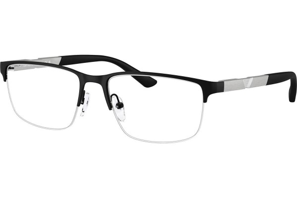 Okulary korekcyjne Emporio Armani EA1164 3001 Prostokątne Czarne