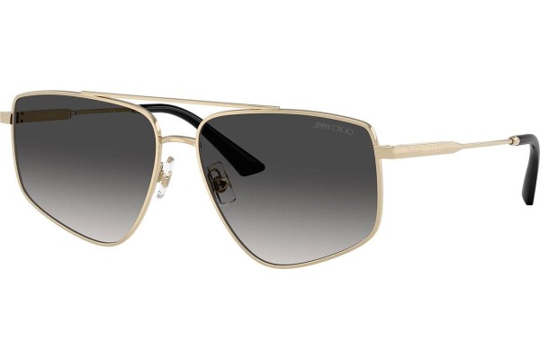 Okulary przeciwsłoneczne Jimmy Choo JC4011 30068G Pilotki (Aviator) Złote