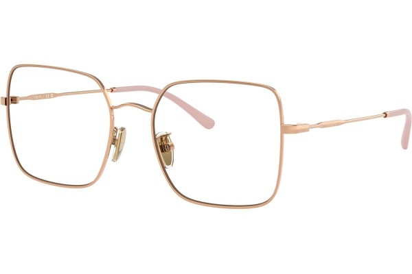 Okulary korekcyjne Vogue Eyewear VO4328D 5152 Kwadratowe Złote