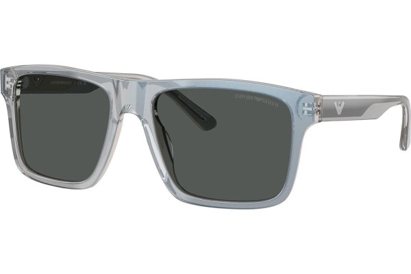 Okulary przeciwsłoneczne Emporio Armani EA4232 617787 Kwadratowe Zielone