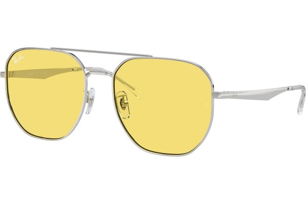 Okulary przeciwsłoneczne Ray-Ban RB3724D 003/85 Prostokątne Srebrne